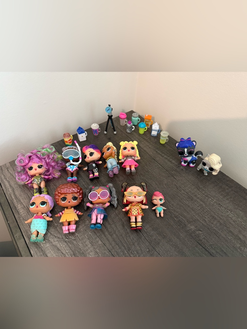 L.O.L. Surprise! Doll & Pet Mixed Lot with Accessories